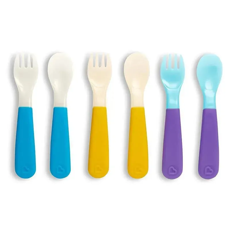 Munchkin Colorreveal Color Changing Forks & Spoons - 6Pk - Image 4