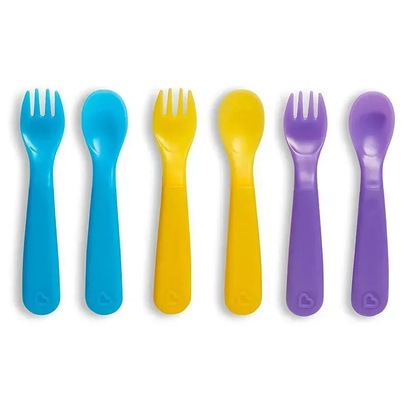 Munchkin Colorreveal Color Changing Forks & Spoons - 6Pk - Image 7