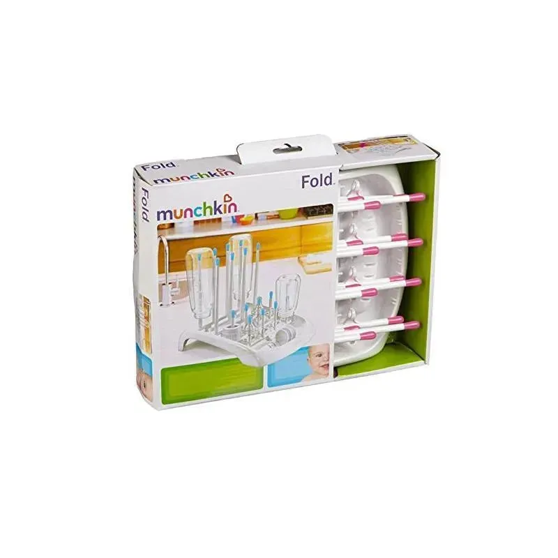 Munchkin - Fold Bottle Drying Rack (Colors May Vary) - Image 7