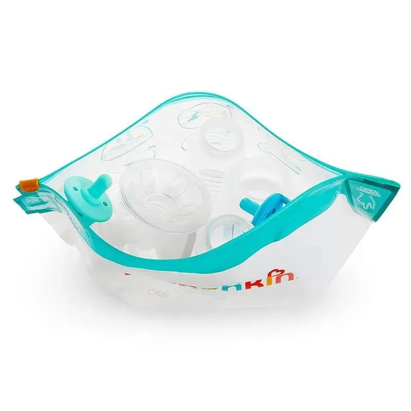 Munchkin Jumbo Bottle Sterilizing Bags, Microwave Bottle Sterilizer Bags - 6Pk, 180 Uses - Image 8