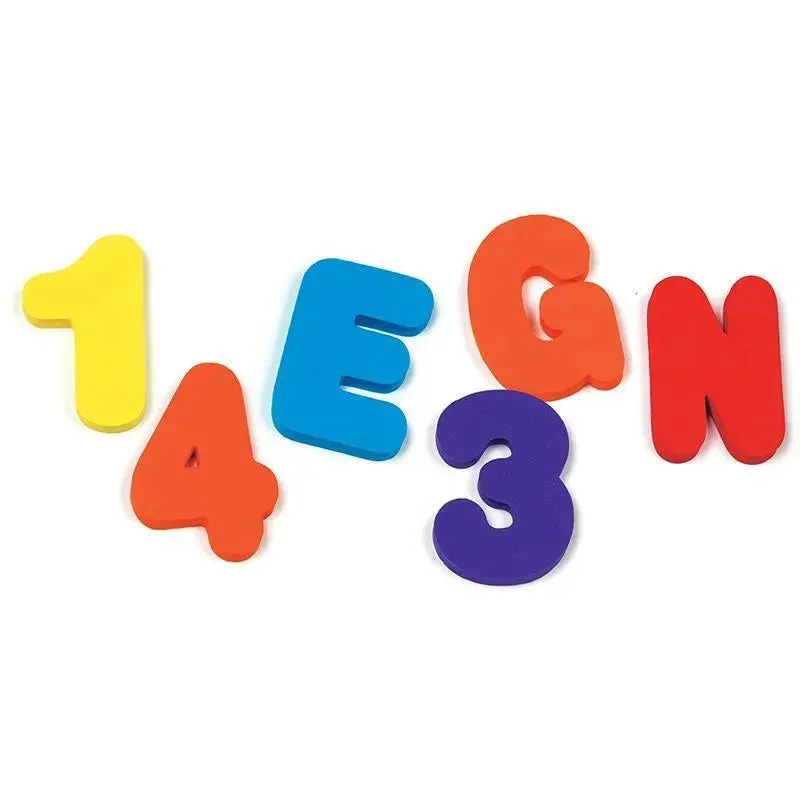 Munchkin Learn Bath Letters & Numbers Primary, 36-Count - Image 3