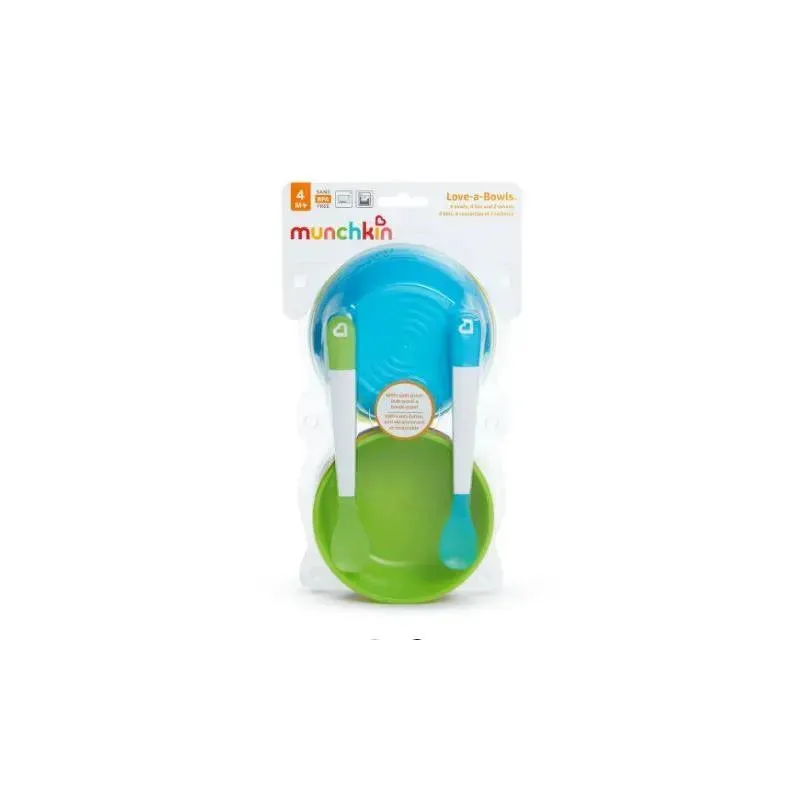 Munchkin Lova-a-Bowls 10-Piece Set - Image 5