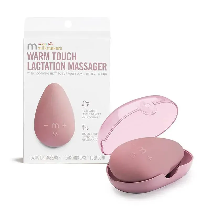 Munchkin - Milkmakers Warm Touch Heat & Vibration Lactation Massager