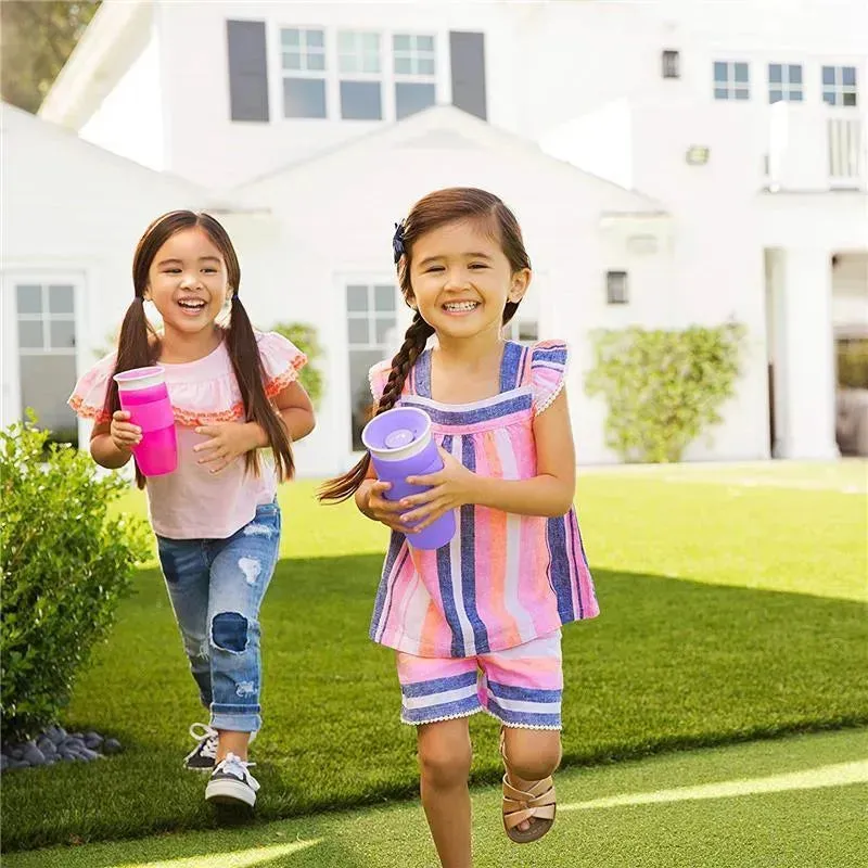 Munchkin Miracle 360 Sippy Cup 14Oz, Pink or Purple (Assorted colors) - 1pk - Image 4