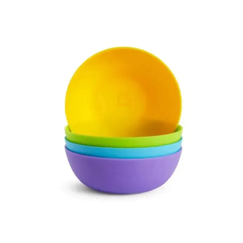 Munchkin Multi Bowls. 4-Pack, Assorted Colors - Image 2