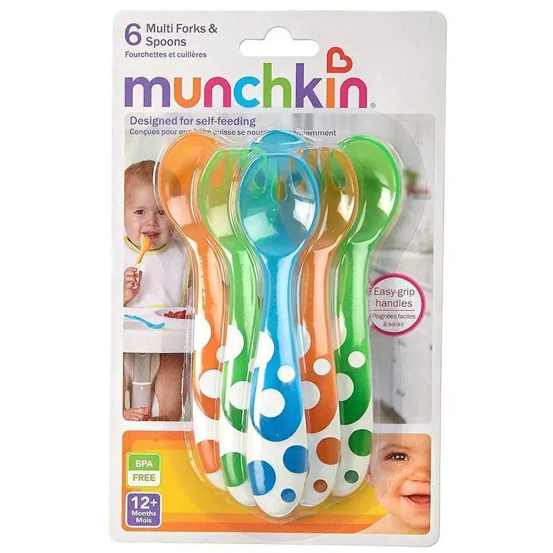 Munchkin Multi Forks & Spoon, 6-Pack - Image 2
