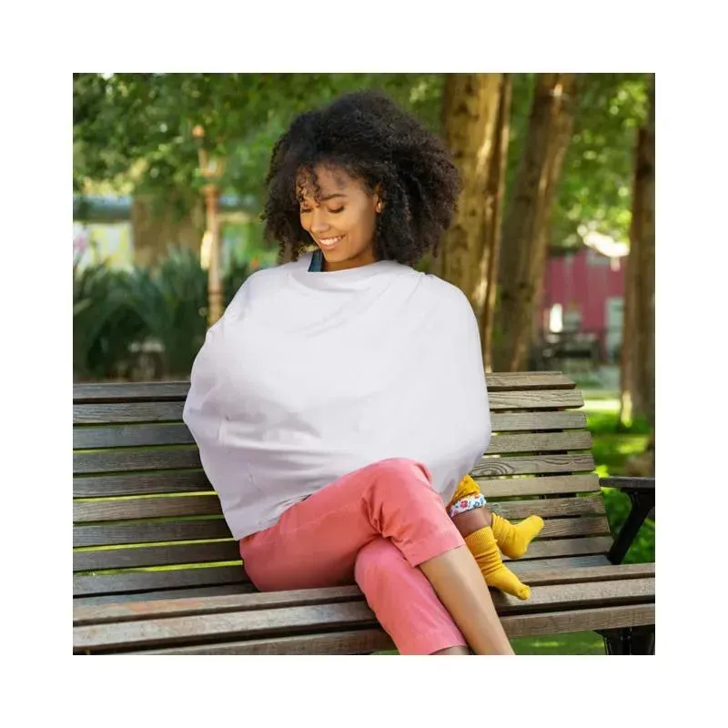 Munchkin - Multiuse 5-In-1 Cover - Pale Peach - Image 2