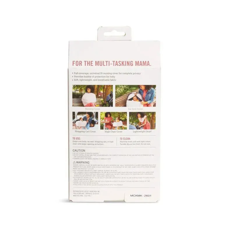 Munchkin - Multiuse 5-In-1 Cover - Pale Peach - Image 7