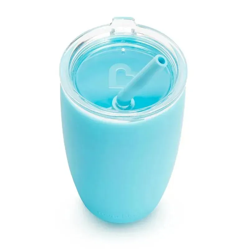 Munchkin - Simple Clean Toddler Sippy Cup Tumbler with Easy Clean Straw, 10 Ounce, Blue