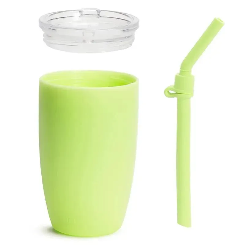 Munchkin - Simple Clean Toddler Sippy Cup Tumbler with Easy Clean Straw, 10 Ounce, Blue - Image 2