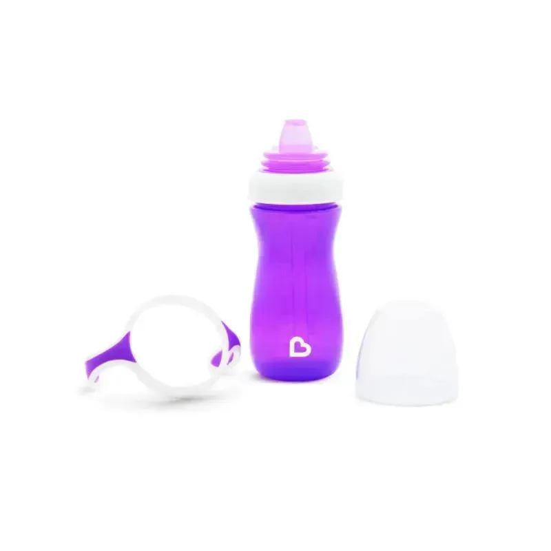 Munchkin Sippy Cups,1pk 10oz Purple Sippy Cup - Image 4