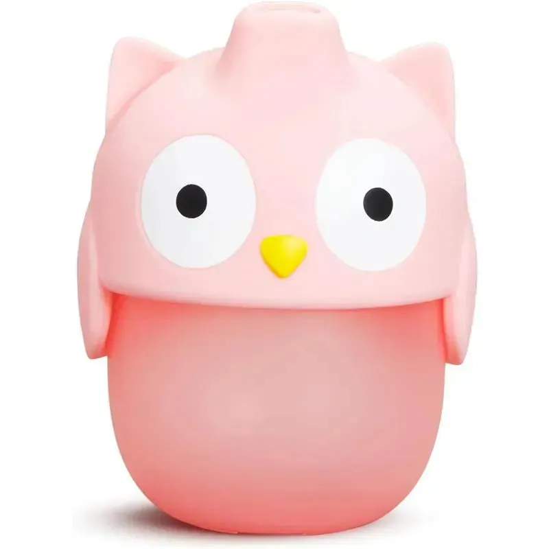 Munchkin - Soft-Touch Spill Proof Baby and Toddler Sippy Cups, 8 Ounce Whoo Owl