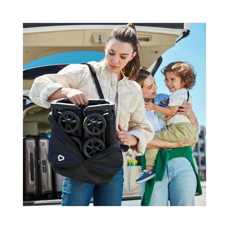 Munchkin Sparrow Ultra Compact Stroller - Black - Image 4