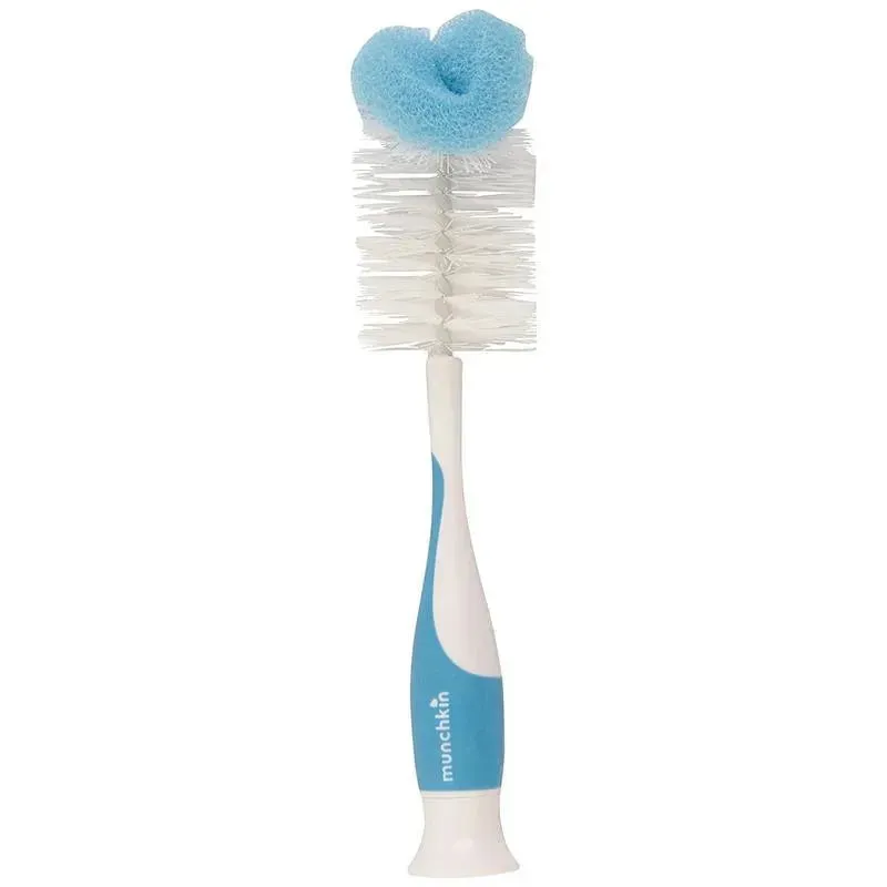 Munchkin Sponge Bottle Brush, Colors May Vary 2pk - Image 4