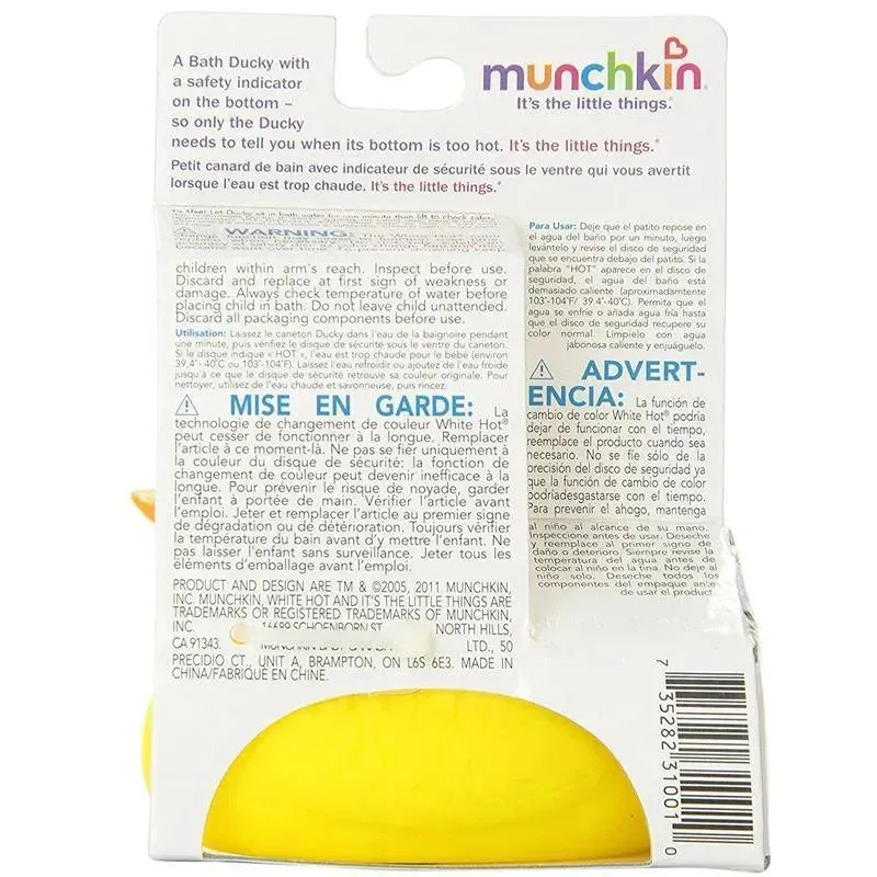 Munchkin White Hot Safety Bath Ducky - Image 6