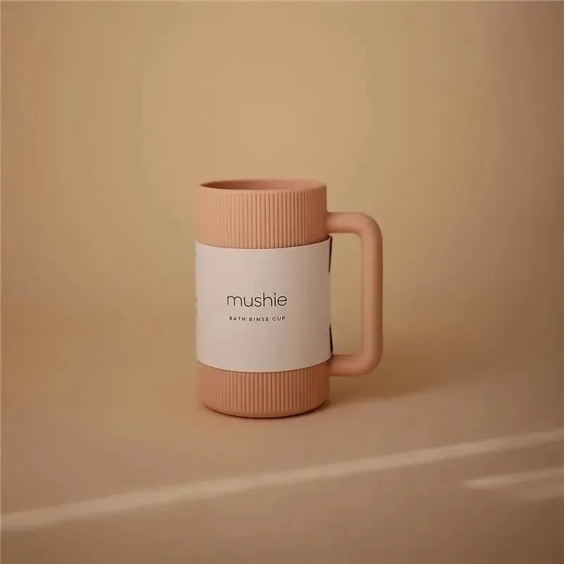 Mushie - Baby Bath Rinse Cup, Blush - Image 2