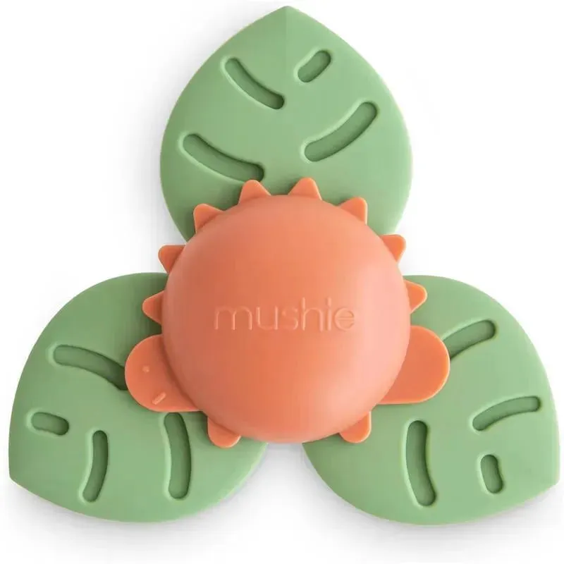 Mushie - Dino Suction Spinner Toy for Bath & Play