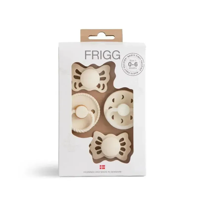 Mushie - Frigg Baby's First Pacifier Set, Cream