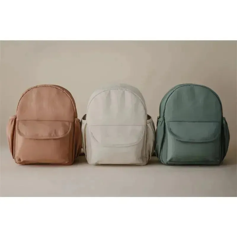 Mushie - Kids Mini Backpack, Fog - Image 4