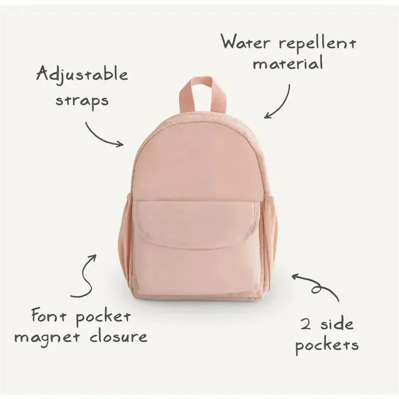 Mushie - Kids Mini Backpack, Natural - Image 3