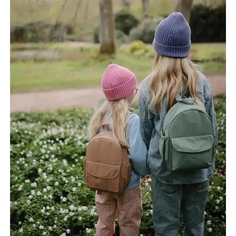 Mushie - Kids Mini Backpack, Natural - Image 6