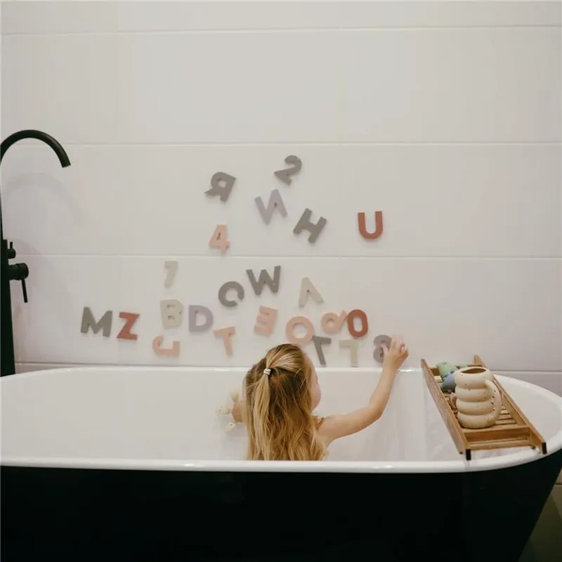 Mushie - Letters And Numbers Bath Play Set (Original) - Image 3