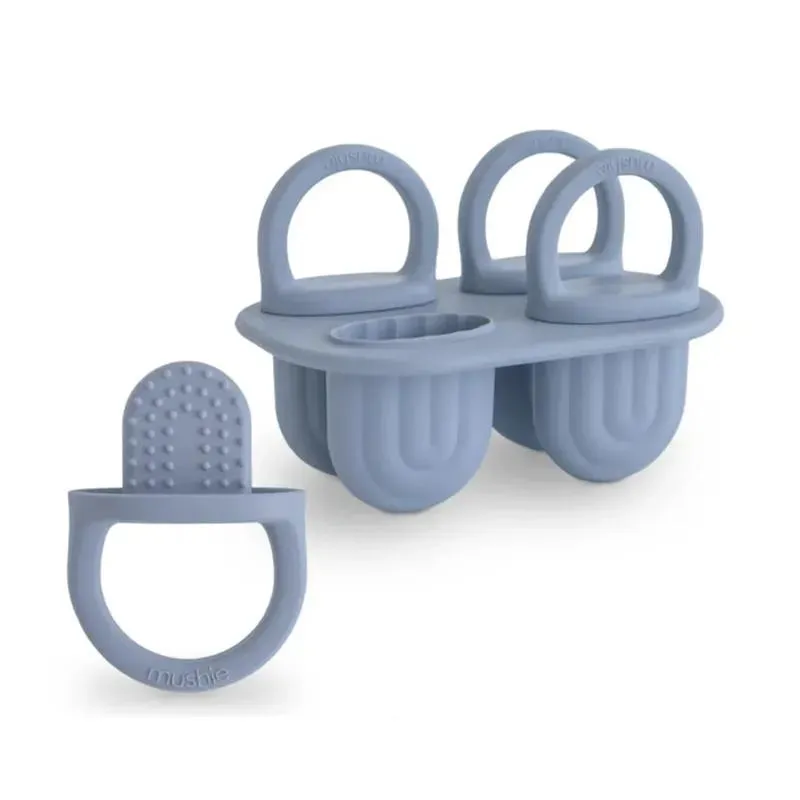 Mushie - Mushie Toddler Ice Pop Tray, Tradewinds