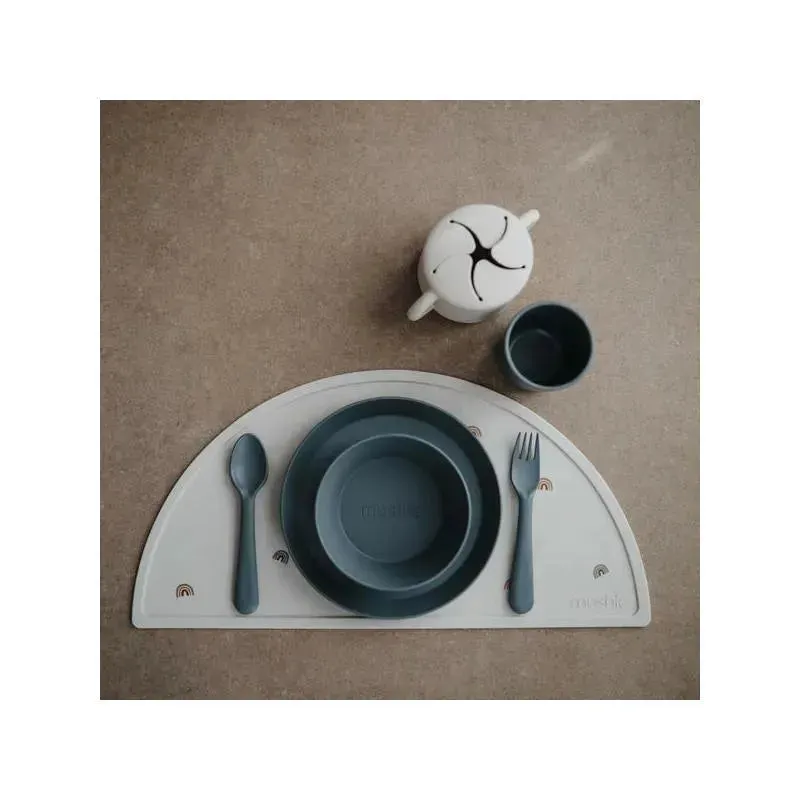Mushie - Round Dinnerware Bowl Set Of 2 (Smoke) - Image 3