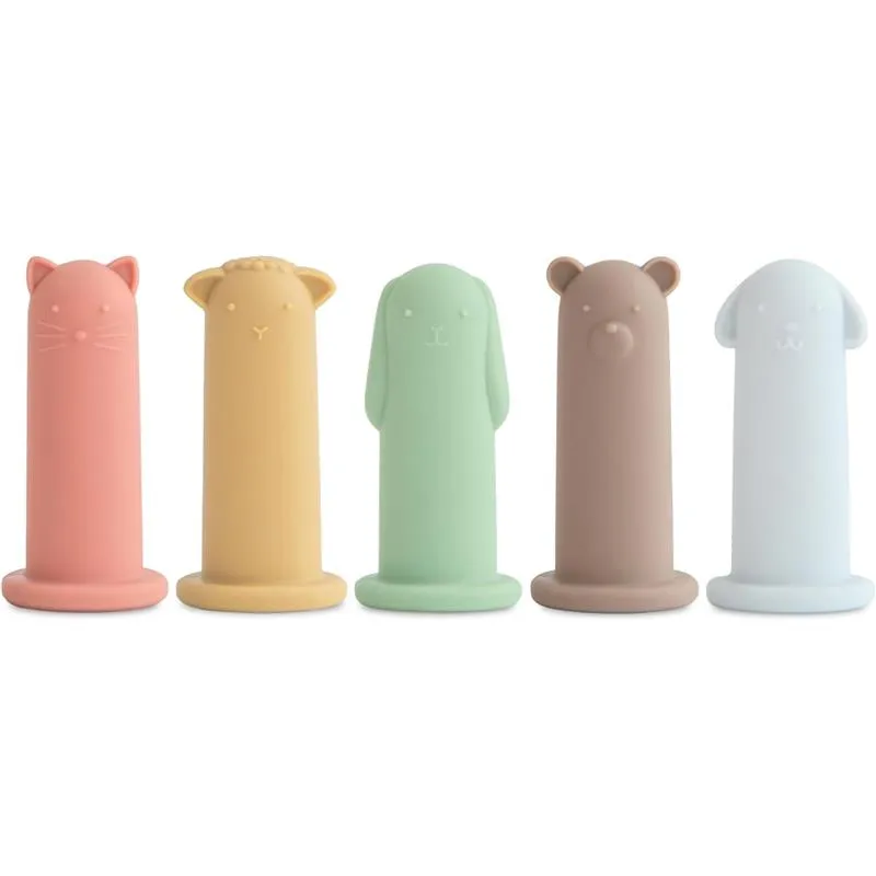 Mushie - Silicone Animal Finger Puppets