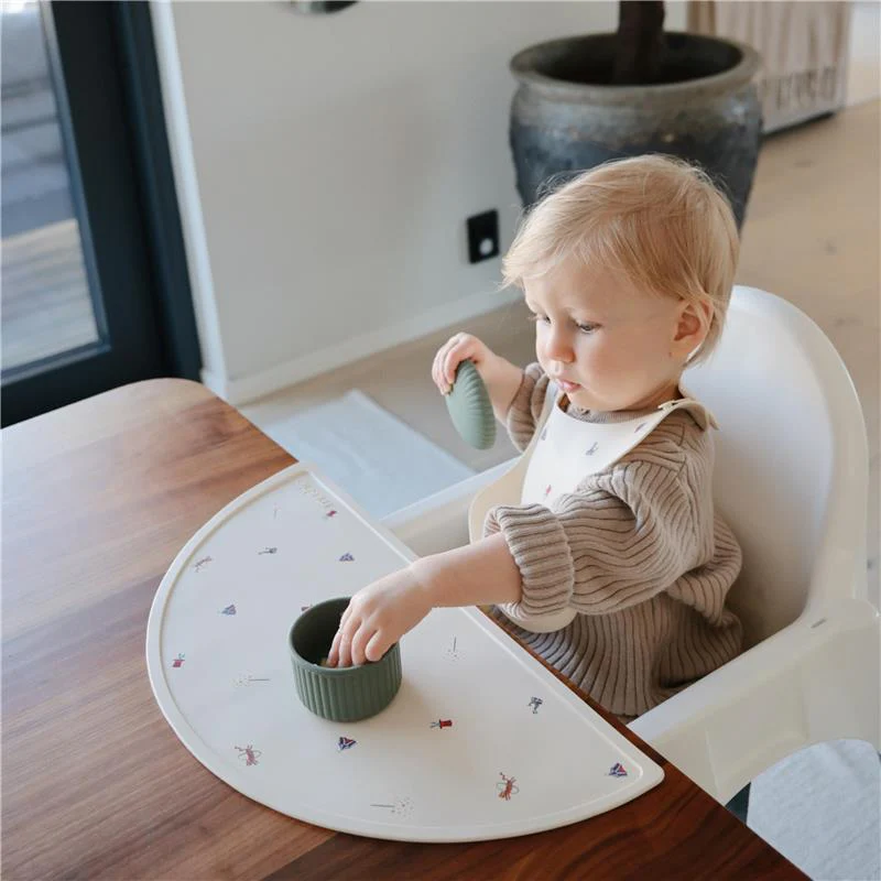 Mushie - Silicone Baby Food Containers Green Combo - Image 5