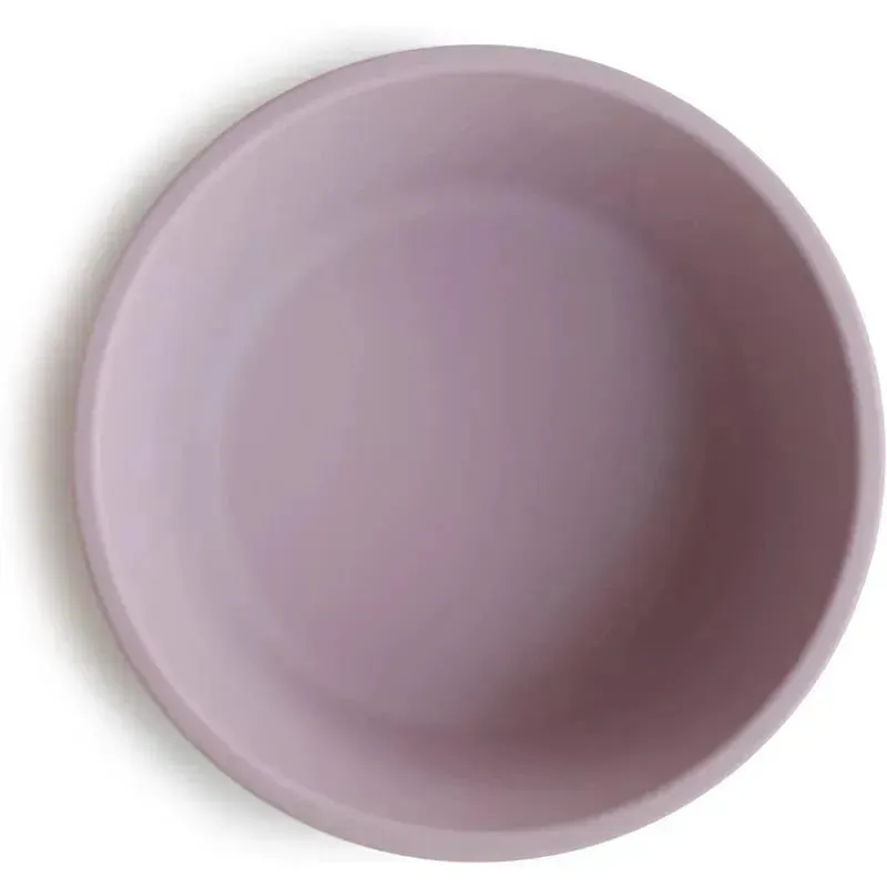 Mushie - Silicone Baby Suction Bowl, Soft Lilac - Image 3