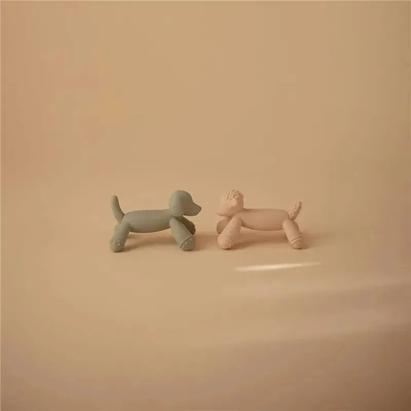 Mushie - Silicone Baby Teether Toy, Lamb Figurine - Image 3