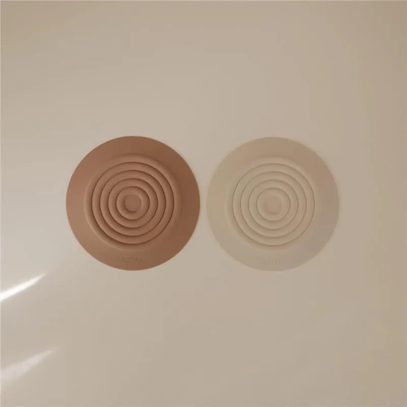 Mushie - Silicone Drain Stopper 2-Pk, Natural/Shifting Sand - Image 2