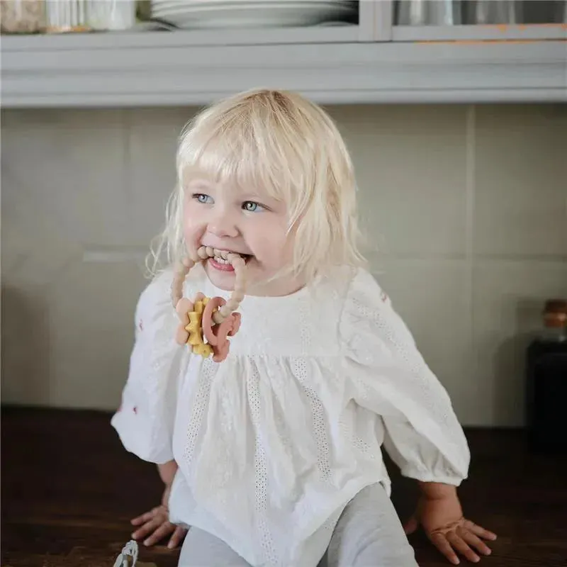 Mushie - Silicone Nature Teething Ring Toy - Image 7