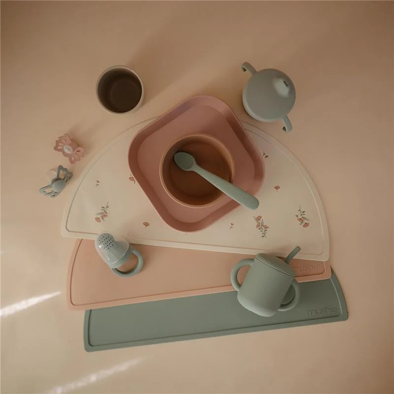Mushie - Silicone Place Mat, Blush - Image 6