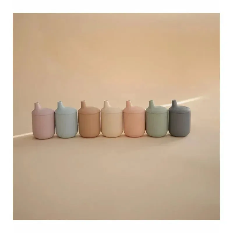 Mushie - Silicone Sippy Cup, Shifting Sand - Image 3