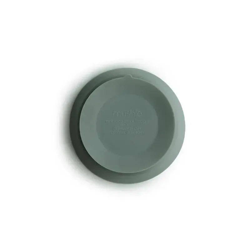 Mushie - Silicone Suction Bowl Baby - Cambridge Blue - Image 3