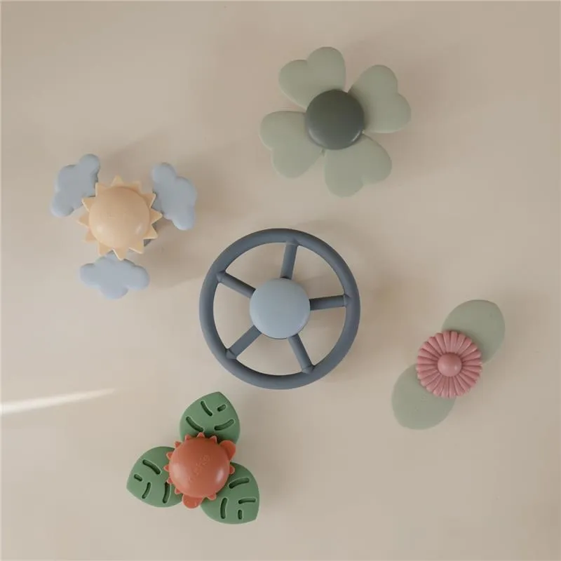 Mushie - Wheelsuction Spinner Toy For Bath & Play - Image 4
