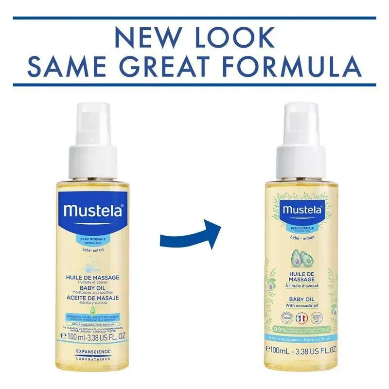 Mustela - Baby Oil Moisturizing Oil for Massage - Image 2