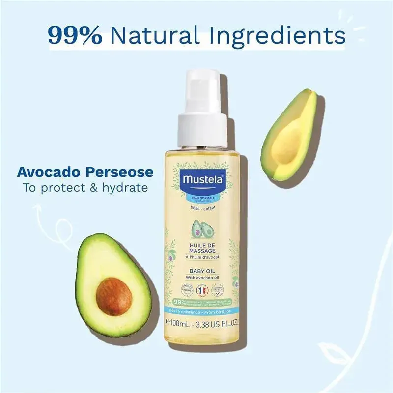 Mustela - Baby Oil Moisturizing Oil for Massage - Image 3