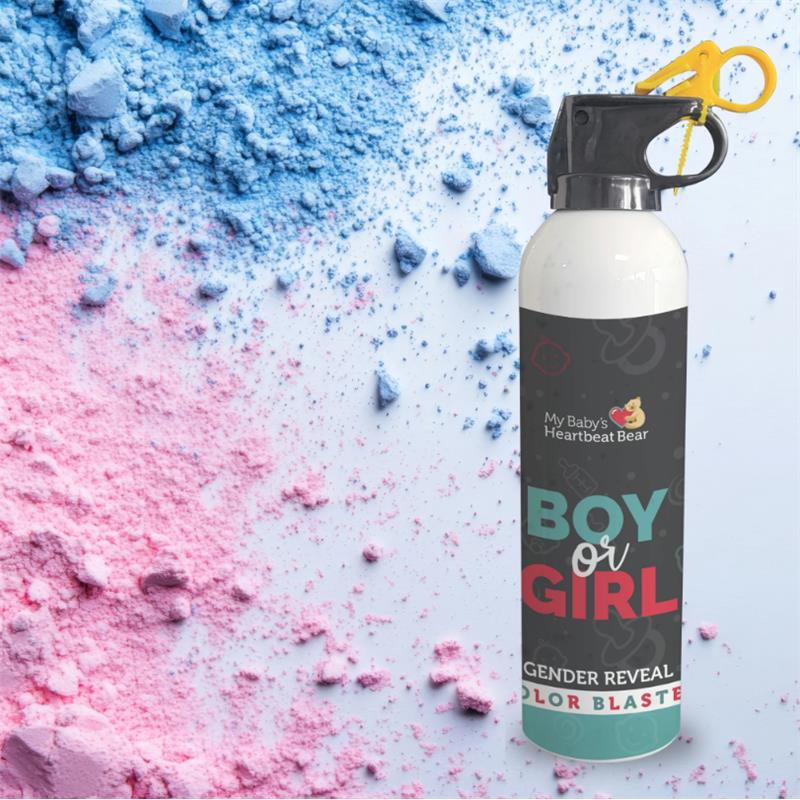My Baby's Heartbeat - Gender Reveal Color Blasters