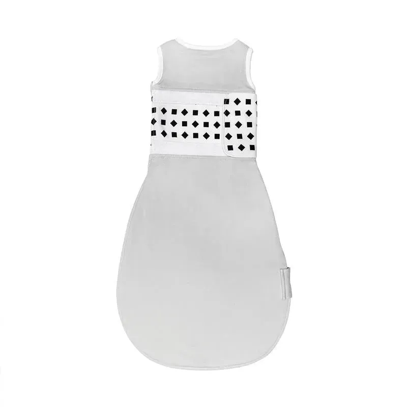 Nanit - Breathing Wear Sleeping Bag, 100% Cotton Baby Sleep Sack. 3-6 Months, Pebble Grey - Image 2