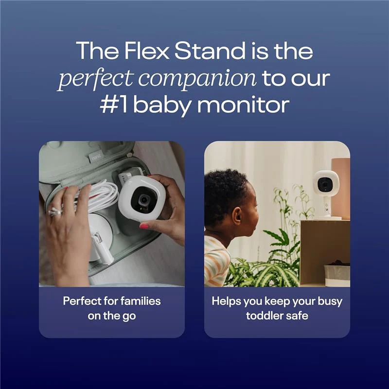 Nanit - Nanit Pro Camera (Flex Stand, White) - Image 4