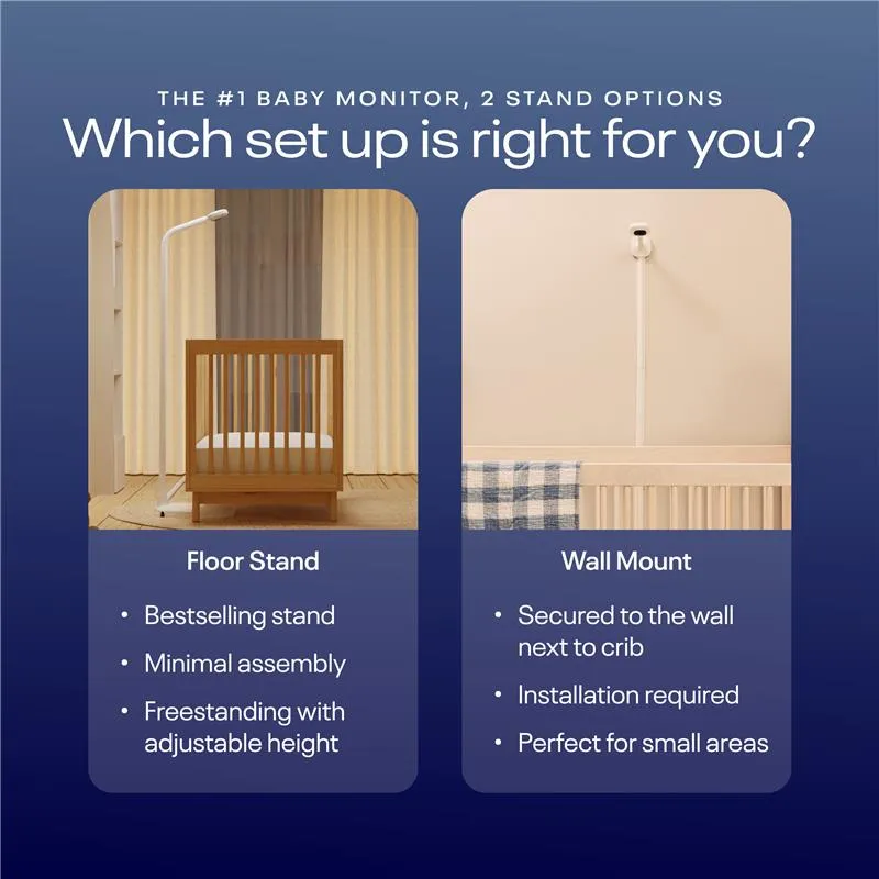 Nanit - Pro Smart Baby Monitor & Floor Stand - Image 2