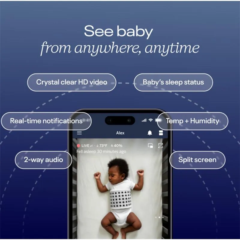 Nanit - Pro Smart Baby Monitor & Floor Stand - Image 3