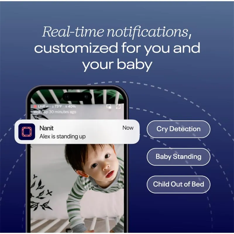 Nanit - Pro Smart Baby Monitor & Floor Stand - Image 4