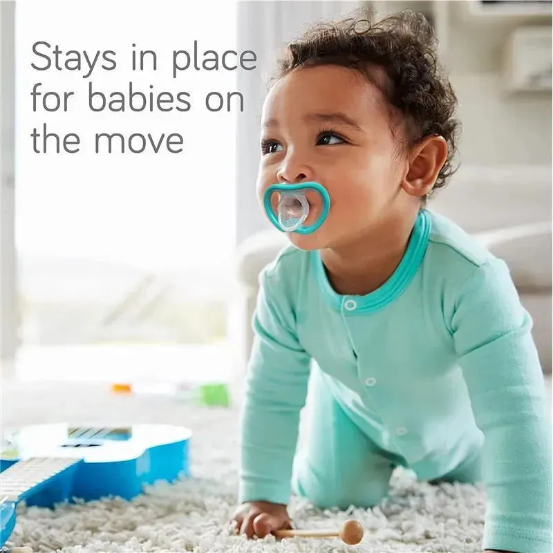 Nanobebe - 4Pk Black & Gray Flexy Active Baby Pacifiers 4/36M - Image 3