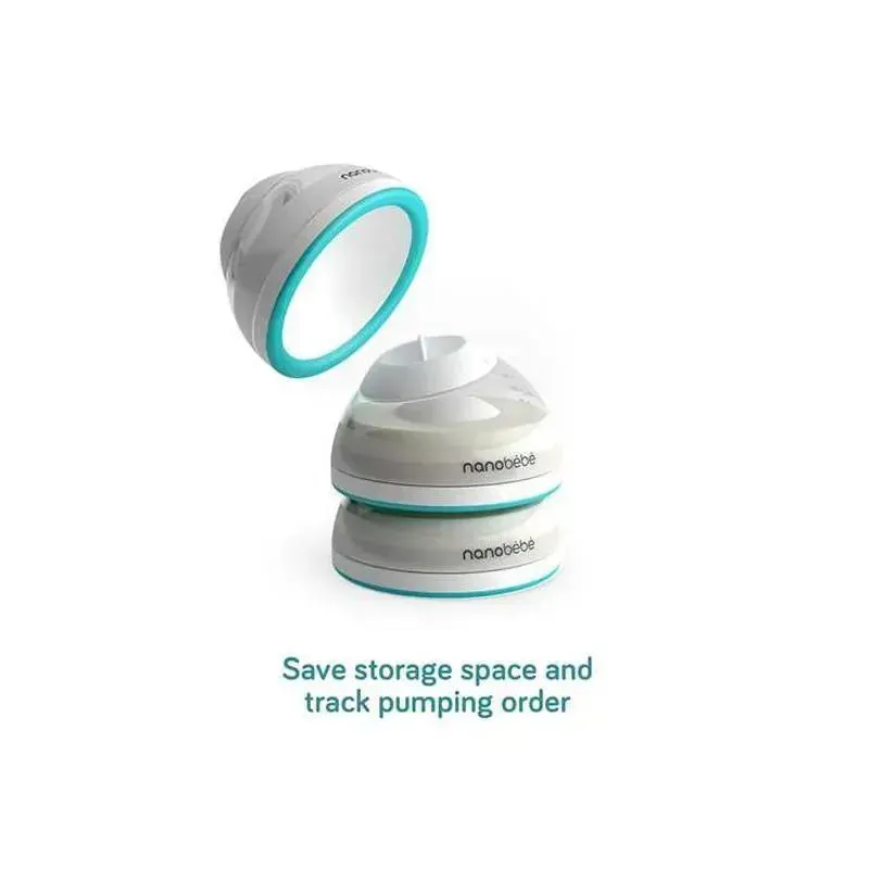 NanoBebe - Breastmilk Bottle, Teal, 5 oz - Image 6