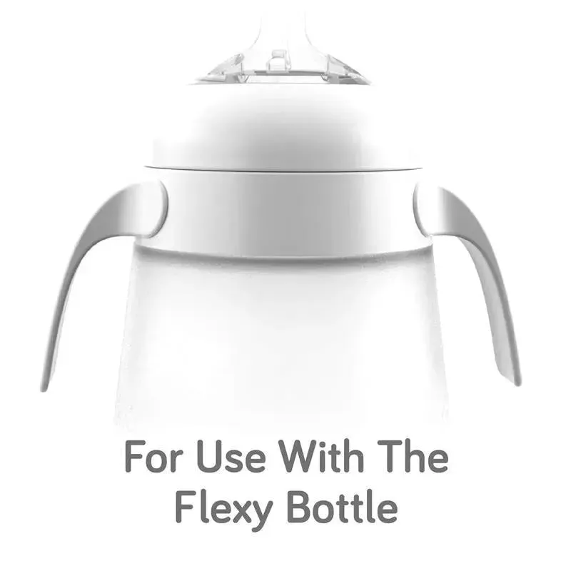 Nanobebe - Quick Snap Handle Sets for Flexy Silicone Baby Bottle, 2-PackWhite - Image 3