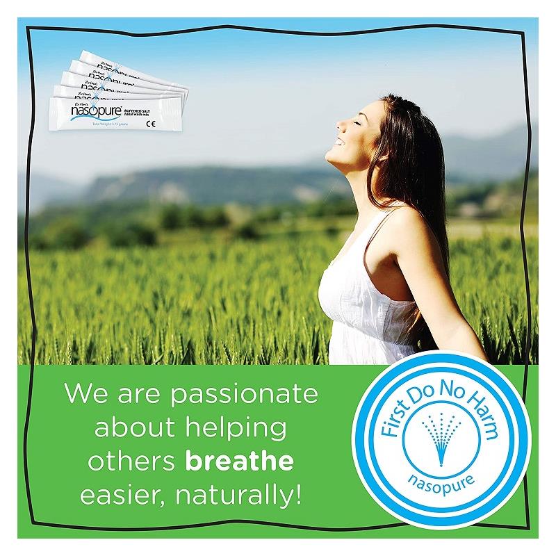 Nasopure Bottle Nasal Wash System Refill Kit 40Ct - Image 3